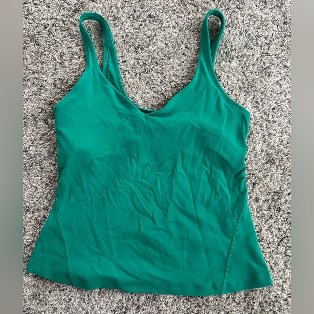 Lululemon Women’s Green Allign Waist Long Tank